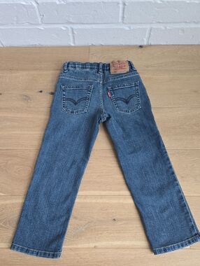 Levi's Dark Blue Straight-Leg Jeans for Kids